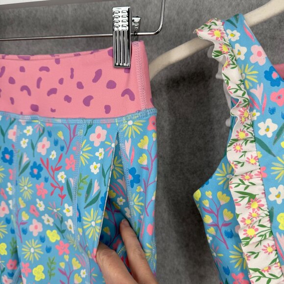 Matilda Jane Joyful Jamboree Active Leggings and Bluebell Crop Top SET Size 10Y - Picture 3 of 11